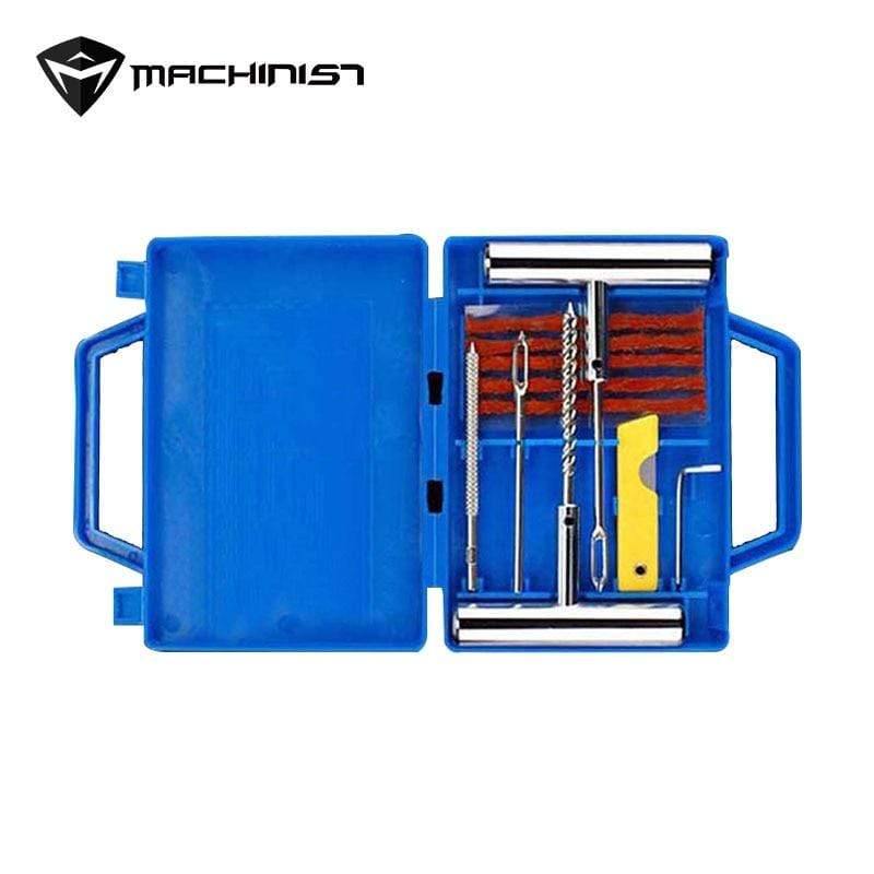 Planet Gates 11pc/set Car Van Motorcycle Bike Tire Repair Tools Emergency Heavy Duty Tubeless Tire Puncture Repair Kit Plug Set