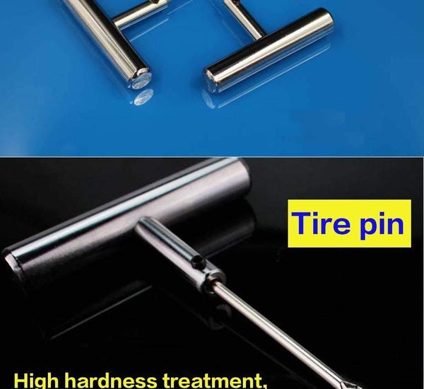 Planet Gates 11pc/set Car Van Motorcycle Bike Tire Repair Tools Emergency Heavy Duty Tubeless Tire Puncture Repair Kit Plug Set