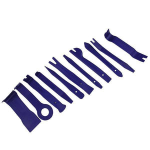 Planet Gates 11pcs 11/12pcs Car Disassembly Tools DVD Stereo Refit Kits Interior Plastic Trim Panel Dashboard Installation Removal Repair Tools