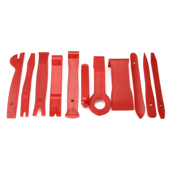 Planet Gates 11PCS Auto Car Radio Door Clip Panel Trim Dash Audio Removal Installer Pry Tool for Tire Repair Tools