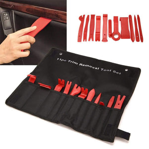 Planet Gates 11PCS Auto Car Radio Door Clip Panel Trim Dash Audio Removal Installer Pry Tool for Tire Repair Tools