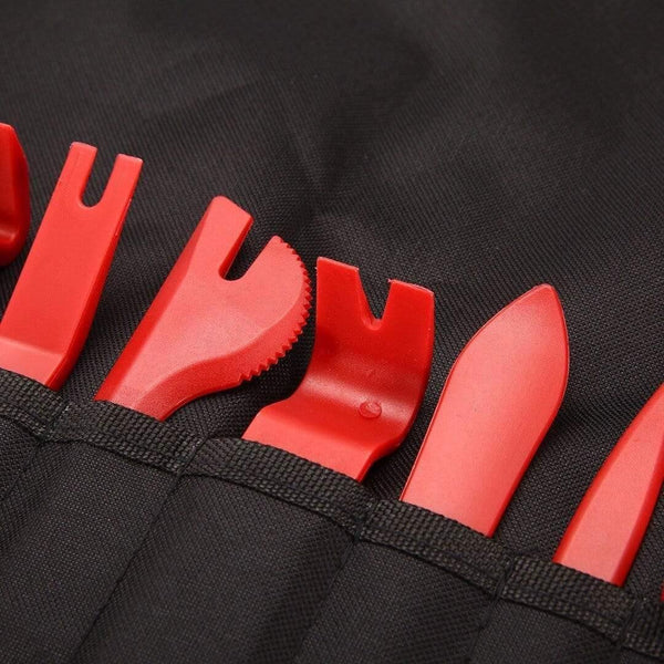 Planet Gates 11PCS Auto Car Radio Door Clip Panel Trim Dash Audio Removal Installer Pry Tool for Tire Repair Tools