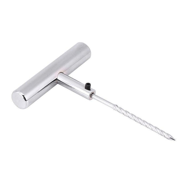 Planet Gates 11Pcs Car Van Motorcycle Bike Emergency Heavy Duty Tubeless Tire Puncture Repair Kit Plug Set Tyre Repair Kit(Knife Random Color