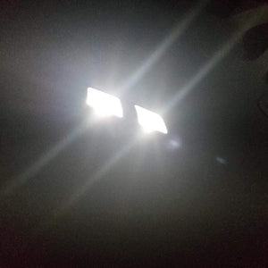 Planet Gates 11Pcs Cool White Canbus LED Car Bulbs Interior Package Kit For Peugeot 407 SW 2004-2010 Map Dome Trunk Glove Box Light