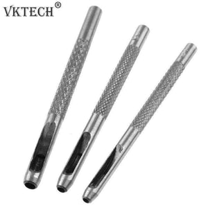 Planet Gates 11pcs/set Metal Leather Tools for Leather Hole Punches Snap Fastener Installation Kit Rivet Setter Base Leather Tool Kit