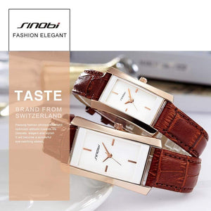 Planet Gates 11S8179G03bulkyB / China Lovers Watch Mens Women Quartz Watches SINOBI Luxury brand relogio masculino couple Lovers watch gitts erkek kol saati AAA Gift