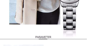 Women Watch Elegant Brand Famous Luxury Silver Quartz Watches Ladies Steel Antique Geneva Wristwatches Relogio Gift - Planet Gates