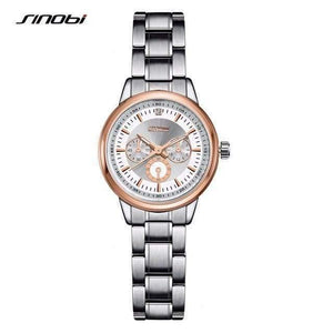 Women Watch Elegant Brand Famous Luxury Silver Quartz Watches Ladies Steel Antique Geneva Wristwatches Relogio Gift - Planet Gates