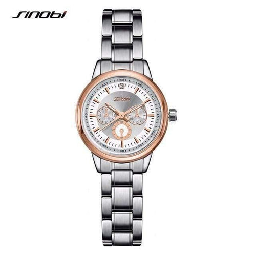 Women Watch Elegant Brand Famous Luxury Silver Quartz Watches Ladies Steel Antique Geneva Wristwatches Relogio Gift - Planet Gates