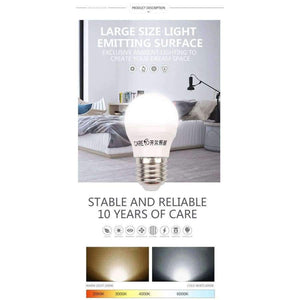 Planet Gates 11W E27 3000K 4pcs Care Globe LED Light Bulb 3W 5W 7W 9W 10W 11W e14 e27 LED Lighting Light Lamp Bulbs 6500K 4000K 3000K and Three Colors Dimmable
