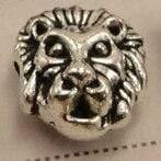 Planet Gates 11x12x6MM 2 100 Pieces/Lot Metal Alloy Animal Fox Lion Owl Leopard Head Beads for Bracelet Jewelry Making