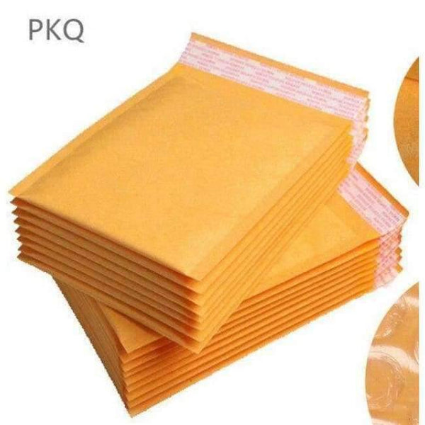 Planet Gates 11x13cm 6.25 50pcs Multi size Kraft Paper Bubble Envelopes Bags Mailers Padded Envelope With Bubble Mailing Bag Business Supplies