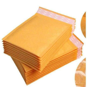 Planet Gates 11x13cm 7.24 50pcs Kraft Paper Bubble Envelopes Bags Mailers Padded Shipping Envelope With Bubble Mailing Bag Business Supplies