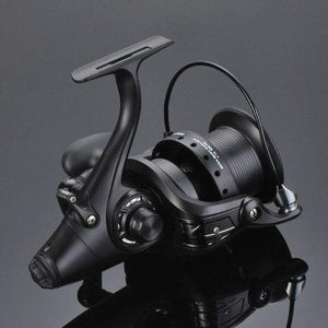 Planet Gates 12+1 BB Spinning Reel with Front and Rear Double Drag Carp Fishing Reel Left Right Interchangeable for Saltwater Freshwater