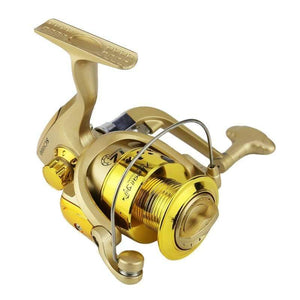 Planet Gates 12 / 1000 Series Plastic Electroplating Head Fishing Reel Casting Rod Wheel 12BB Spinning Reels 1000-7000 Folding Rocker