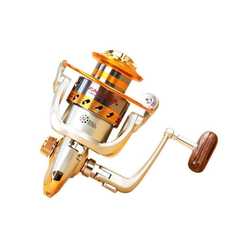 Planet Gates 12 / 1000 Series / Russian Federation EF500 - 9000 Series Aluminum Fishing Reels 12BB Ball Bearings Type Reel Anti seawater corrosion roller fishing