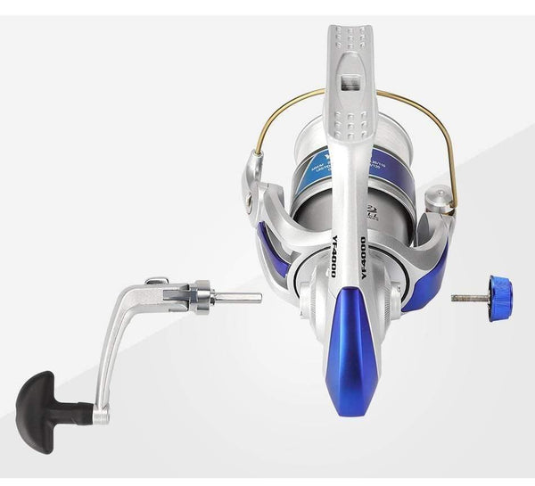 Planet Gates 12 / 1000 Series Spinning Fishing Reel With Fishing Line 12BB Fly Wheel For Fresh/Salt Water Sea Fishing Spinning Reel Carp Fishing