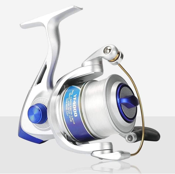 Planet Gates 12 / 1000 Series Spinning Reel Fishing With Fishing Line 12BB Fly Wheel For Fresh/Salt Water Spinning Sea Fishing Reel Carp Fishing