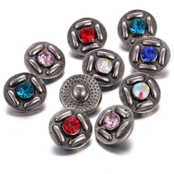 Planet Gates 12 10pcs/lot New Snap Jewelry Tree of Life 12mm Metal Snap Buttons Fit Snap Bracelet Bangles Necklaces