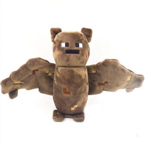 24 Styles Minecrafted Stuffed Plush Toys Doll Zombie Bat Squid Mooshroom Enderman Ocelot Pig Baby Sheep Kids Birthday Gift Toys
