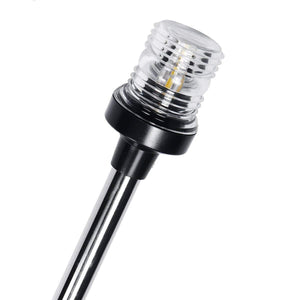 Planet Gates 12-24V 9.5''/ 16''/25" Fold Down Marine Boat LED Navigation Lights Marine Boat Yacht Stern Anchor Light LED Sailing Light Lamp