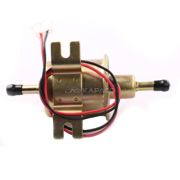 Planet Gates 12/24V HEP-02A Universal Electric Fuel Pump Low Pressure Bolt Fixing Wire Diesel Petrol For Boat Carburetor Motorcycle ATV Car