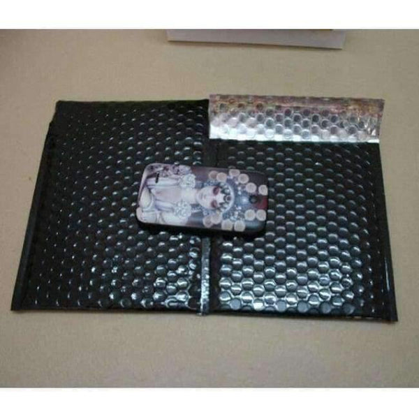 Planet Gates 12-2Alice, Wholesale 15*17cm Black bubble bag and packaging,50pcs/lot envelope gift bags mail and shipping supplies