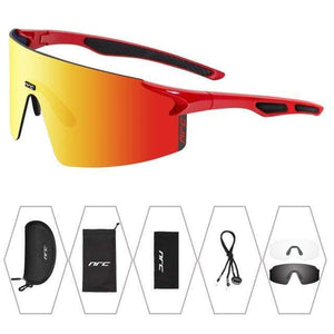 Planet Gates 12 / 3 lens 3 Lens UV400 Cycling Sunglasses TR90 Sports Bicycle Glasses MTB Mountain Bike Fishing Hiking Riding Eyewear for men women