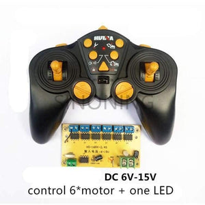 Planet Gates 12 CH high-power 2.4G remote control and receiver car ship Tank excavator DIY 6-15v