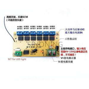 Planet Gates 12 CH high-power 2.4G remote control and receiver car ship Tank excavator DIY 6-15v