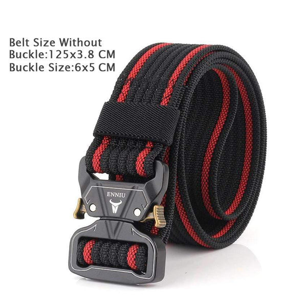 12 Colors Nylon Belt Army Tactical Belt Men Military Combat Belts Knock Off Emergency Survival Waist Tactical Gear High Quality