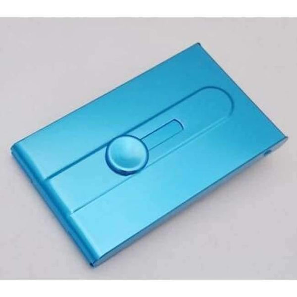 Planet Gates 12 Gold card box business men automatic business card holder creative push - style women 's cardcase Name card box