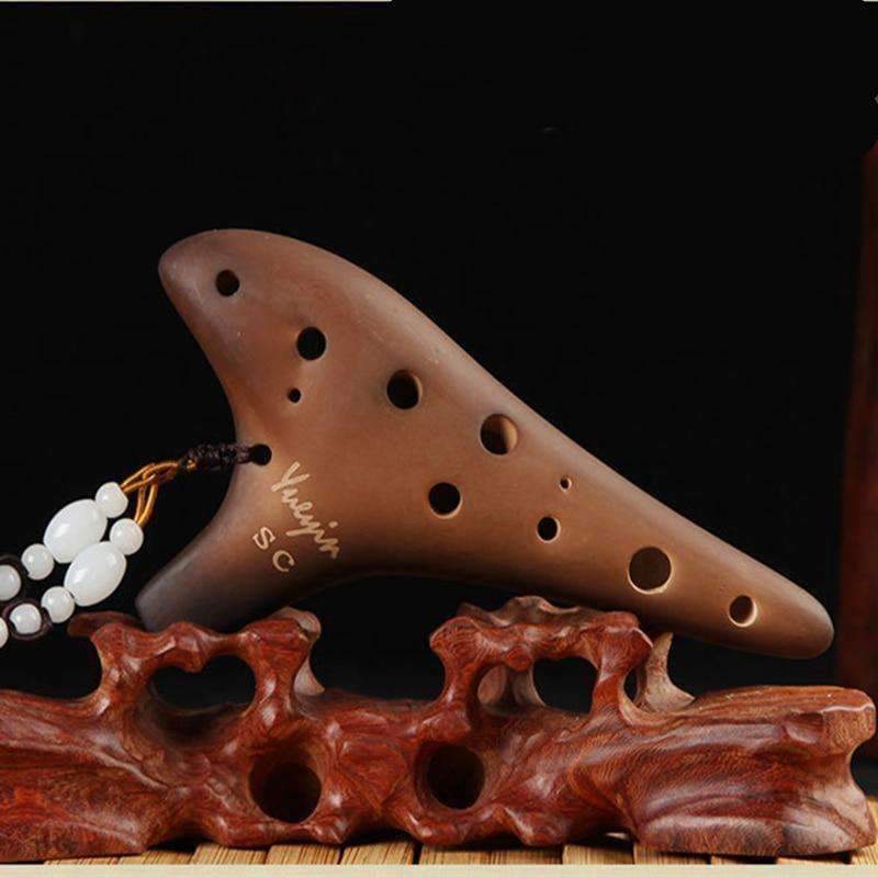 Planet Gates 12 Holes Ocarina Smoldering Treble C key Flute Ocarina Handmade Soprano Ceramic Ocarinas Musical Instrument Zelda 12 Flauta
