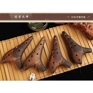 Planet Gates 12 Holes Ocarina Smoldering Treble C key Flute Ocarina Handmade Soprano Ceramic Ocarinas Musical Instrument Zelda 12 Flauta
