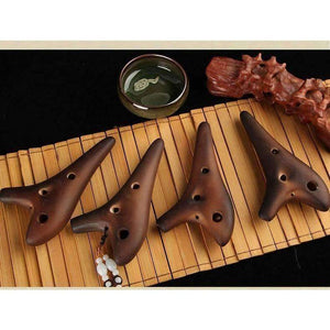 Planet Gates 12 Holes Ocarina Smoldering Treble C key Flute Ocarina Handmade Soprano Ceramic Ocarinas Musical Instrument Zelda 12 Flauta
