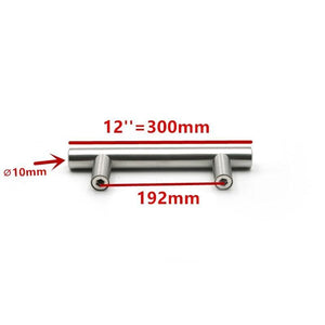 50mm-500mm Stainless Steel Kitchen Door Cabinet T Bar Handle Pull Knob Cabinet Knobs Furniture Handle Cupboard Drawer Handle
