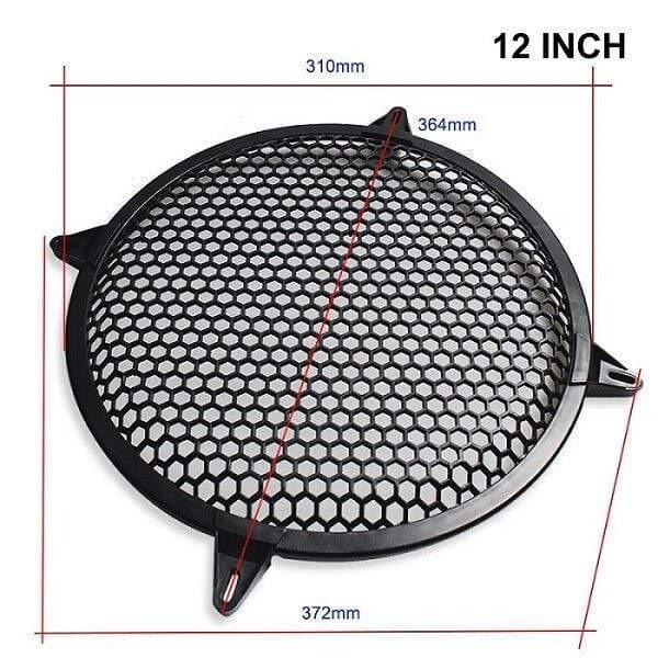 4/6/8/10/12 INCH Plastic Frame Stage Sound Speaker Mesh Protection Enclosure Net Cover Speakers Accessories