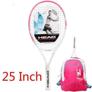 Planet Gates 12 Junior Carbon Fiber Tennis Racquet for Kids Youth Childrens Training Rackets With bag cover 21/23/25 Inch Raquete De Tenis