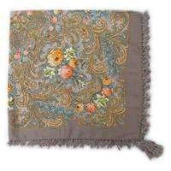 Planet Gates 12 light coffee Fashion woman Scarf square scarves short tassel floral printed Women Wraps Winter lady shawls free shipping-03