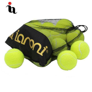 Planet Gates 12 Pack Tennis Balls Training Yellow Tennis Balls For Lessons Practice,Playing With Pets Tennis Accessories Carrying Bag