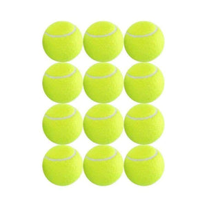 Planet Gates 12 Pack Tennis Balls Training Yellow Tennis Balls For Lessons Practice,Playing With Pets Tennis Accessories Carrying Bag