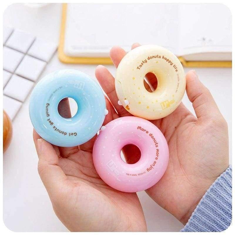 Planet Gates 12 pcs/Lot Candy Donut white correction tape 5mm*8m correcting Stationery Office accessories School supplies corretivo 6494