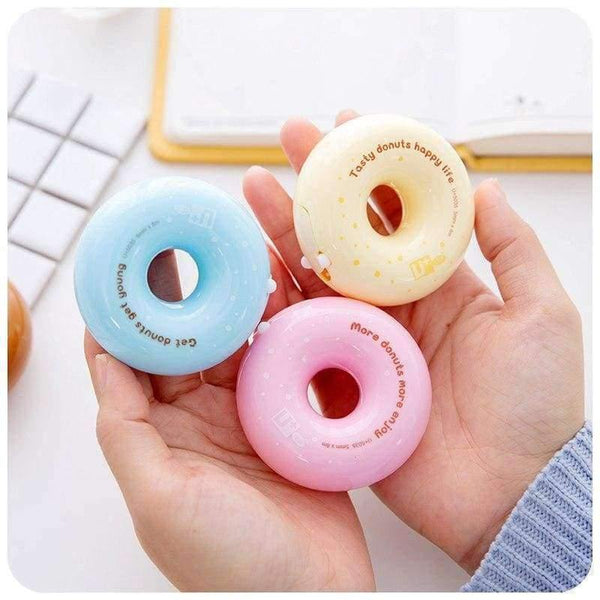 Planet Gates 12 pcs/Lot Candy Donut white correction tape 5mm*8m correcting Stationery Office accessories School supplies corretivo 6494