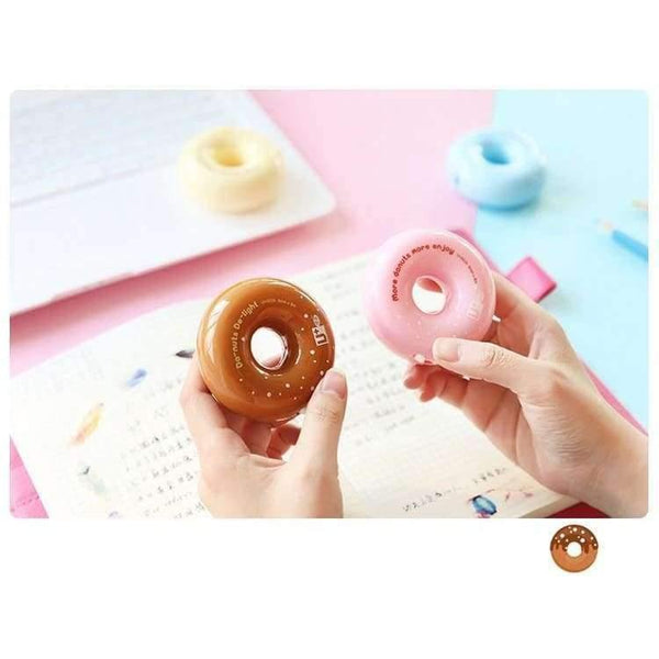 Planet Gates 12 pcs/Lot Candy Donut white correction tape 5mm*8m correcting Stationery Office accessories School supplies corretivo 6494