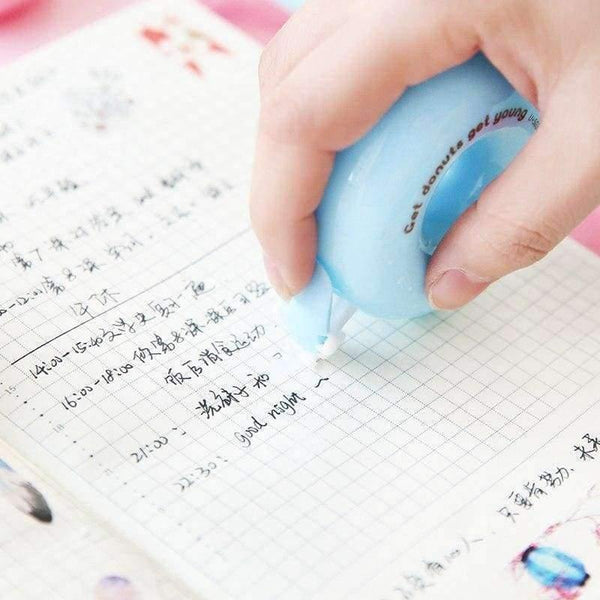 Planet Gates 12 pcs/Lot Candy Donut white correction tape 5mm*8m correcting Stationery Office accessories School supplies corretivo 6494