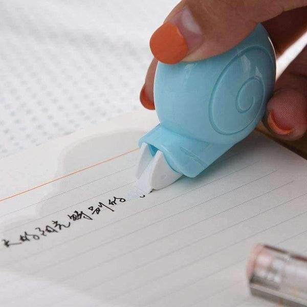 Planet Gates 12 pcs/lot Correction Tape Kawaii Corrections Paper 6M Cute Animal Snails Material Escolar Stationery Office School Supplies