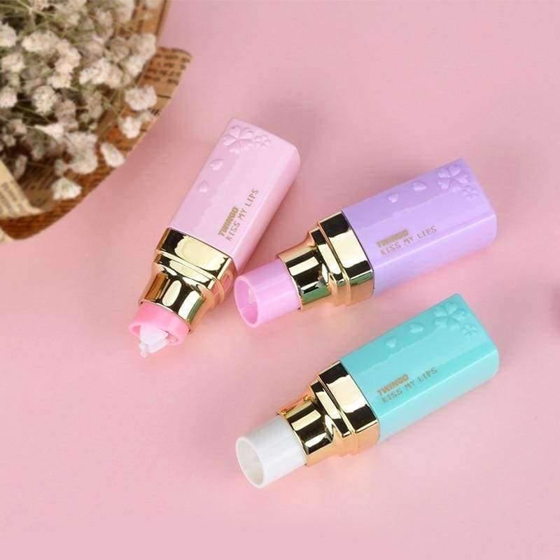 Planet Gates 12 pcs/lot Lipstick correction tape Kawaii 8m Decorative tape gift Novelty stationery office school supplies estojo gifts