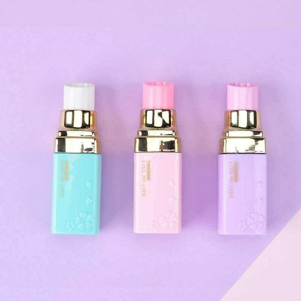 Planet Gates 12 pcs/lot Lipstick correction tape Kawaii 8m Decorative tape gift Novelty stationery office school supplies estojo gifts