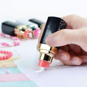 Planet Gates 12 pcs/lot Lipstick correction tape Kawaii 8m Decorative tape gift Novelty stationery office school supplies estojo gifts