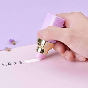 Planet Gates 12 pcs/lot Lipstick correction tape Kawaii 8m Decorative tape gift Novelty stationery office school supplies estojo gifts